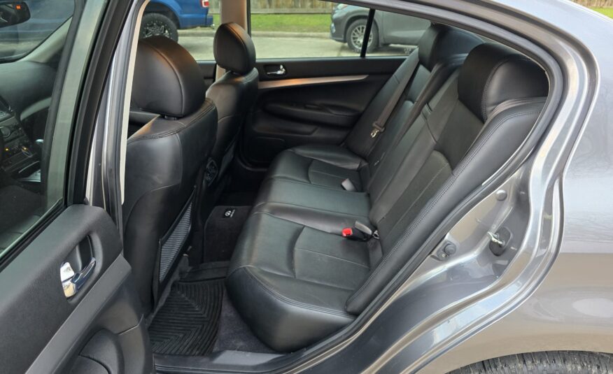 2012 Infiniti G25X – Luxury AWD Sedan with Only 57K Miles | Low Mileage & Clean!