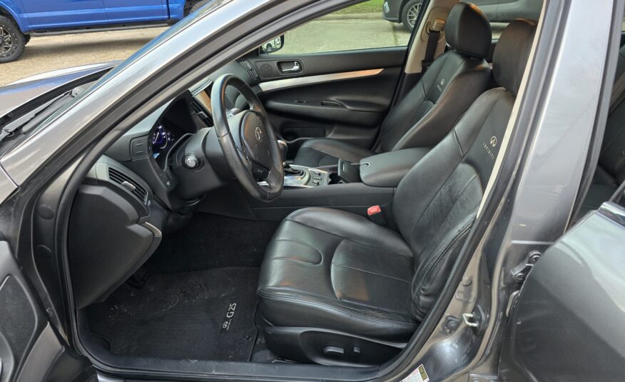2012 Infiniti G25X – Luxury AWD Sedan with Only 57K Miles | Low Mileage & Clean!